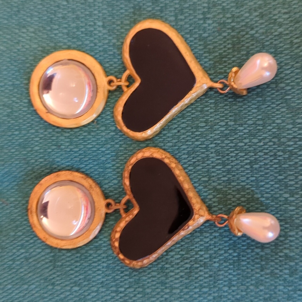 Zara like heart earrings